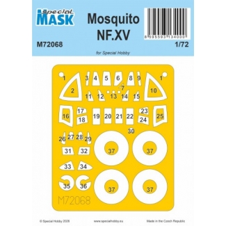 Special Mask 72068 Mosquito NF Mk.XV Mask (1:72)