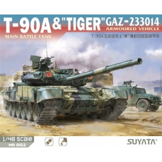 T-90A Main Battle Tank & "Tiger" GAZ-233014 Armoured Vehicle (1:48)
