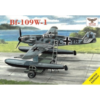 SOVA-M 72032 Messerschmitt Bf.109 W-1 (with trolley) (1:72)