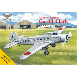 SOVA-M 72037 General Aviation GA-43 "Clark" (Japanese Livery) (1:72)