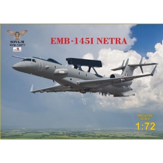 SOVA-M 72077 EMB 145I NETRA ( AEW&CS aircraft) - Indian A.F. (1:72)