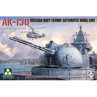 Takom 2129 AK-130 Russian Navy 130mm Automatic Naval Gun (1:35)