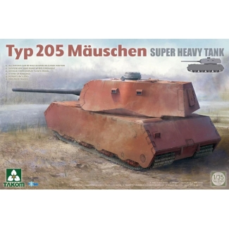 Takom 2159 Typ 205 Mäuschen Super Heavy Tank (1:35)