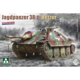 Takom 2170X Jagdpanzer 38(t) Hetzer Early Production without interior - Limited Edition (1:35)