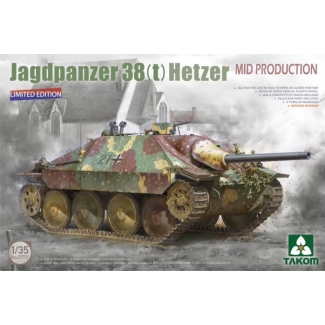 Takom 2171X Takom 2171X Jagdpanzer 38(t) Hetzer Mid Production without interior - Limited Edition (1:35)