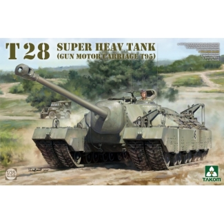 Takom 2209 T28 Super Heavy Tank (Gun Motor Carriage T95) (1:35)
