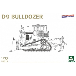 Takom 5002S D9 Bulldozer - Limited  Edition (1:72)