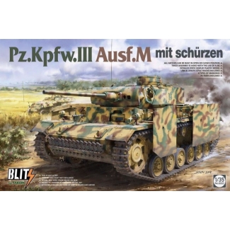 Takom 8002 Pz.Kpfw.III Ausf.M mit schürzen (1:35)