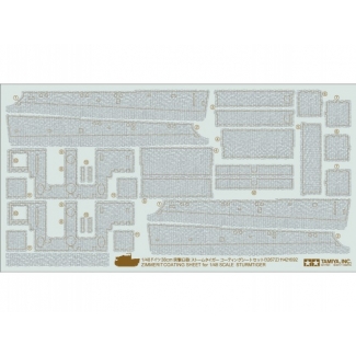 Tamiya 12672 Zimmerit Coating Sheet (1:48)