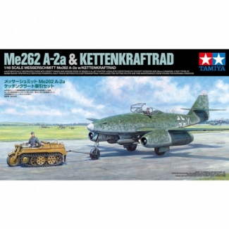 Tamiya 25215 Messerschmitt Me262 A-2a w/Kettenkraftrad (1:48)