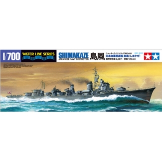 Tamiya 31460 Japanese Navy Destroyer Shimakaze (1:700)