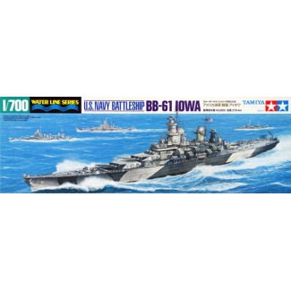 Tamiya 31616 U.S.Navy U.S. Battleship BB-61 Iowa (1:700)