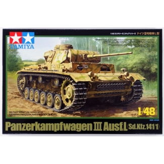 Tamiya 32524 Panzerkampfwagen III Ausf.L (Sd.Kfz.141/1) (1:48)