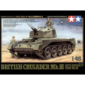 Tamiya 32546 British Crusader Mk.III w/ 4 figures (1:48)