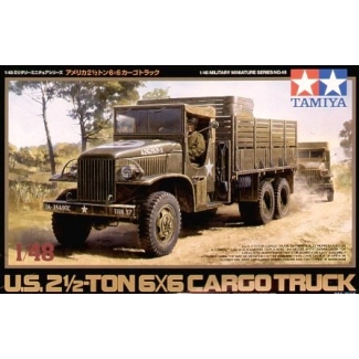 Tamiya 32548 U.S. 2.5 Ton 6x6 Cargo Truck (1:48)