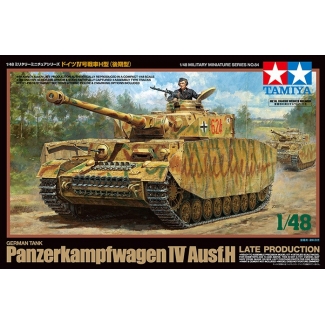 Tamiya 32584 German Tank Panzerkampfwagen IV Ausf.H Late Production (1:48)