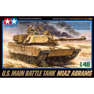 Tamiya 32592 U.S.Main Battle Tank M1A2 Abrams (1:48)