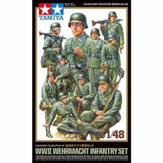 Tamiya 32602 WWII Wehrmacht Infantry Set (1:48)