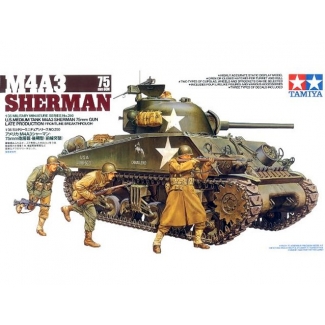 Tamiya 35250 M4A3 Sherman 75mm Gun (1:35)