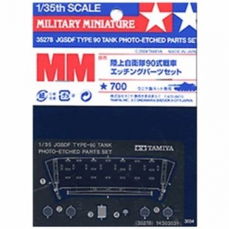 Tamiya 35278 JGSDF Type 90 Tank PE Parts Set (1:35)