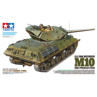 Tamiya 35350 U.S. Tank Destroyer M10 (Mid Production) (1:35)