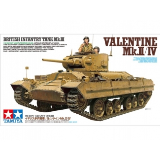 Tamiya 35352 British Infantry Tank Mk.III Valentine Mk.II/IV (1:35)