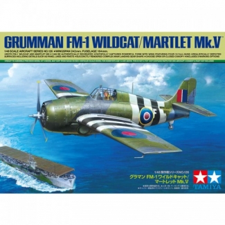Tamiya 61126 Grumman FM-1 Wildcat/Martlet Mk.V (1:48)