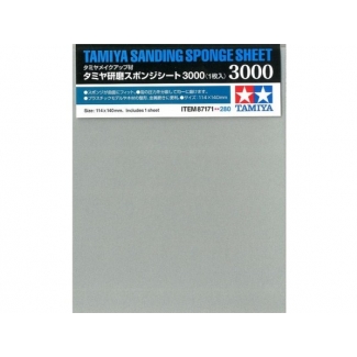 Tamiya 87171 Sanding Sponge Sheet 3000