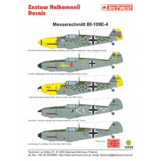 Messerschmitt Bf 109E-4 (1:32)