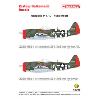 Republic P-47D Thunderbolt (1:48)