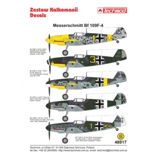 Messerschmitt Bf 109F-4 (1:48)