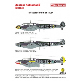 Messerschmitt Bf 110D (1:48)