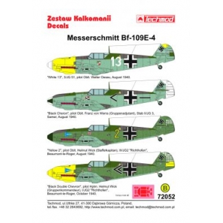 Messerschmitt Bf-109E-4 (1:72)