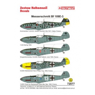 Messerschmitt Bf 109E-3 (1:72)