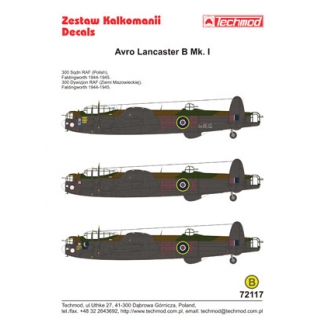 Avro Lancaster B Mk.I (1:72)