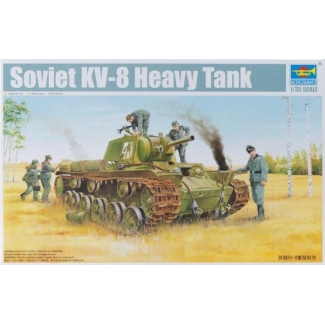 Trumpeter 01565 Soviet KV-8 Heavy Tank (1:35)