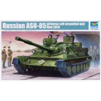 Trumpeter 01588 Russian ASU-85 airborne self-propelled gun Mod.1956 (1:35)