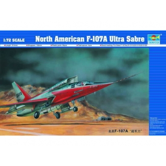 Trumpeter 01605 North American F-107A Ultra Sabre (1:72)
