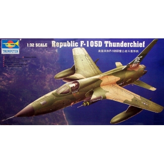 Trumpeter 02201 Republic F-105D Thunderchief (1:32)