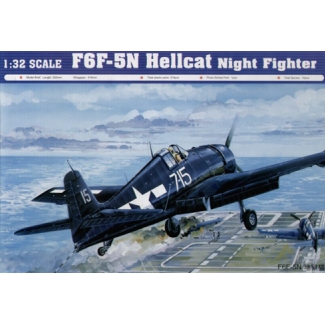 Trumpeter 02259 F6F-5N Hellcat Night Fighter (1:32)