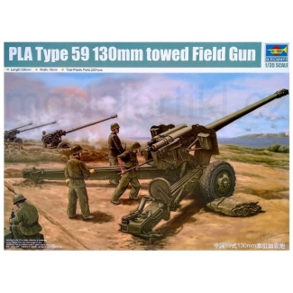 Trumpeter 02335 PLA type 59 130mm towed Field gun (1:35)