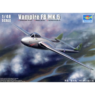 Trumpeter 02874 Vampire FB.Mk.5 (1:48)