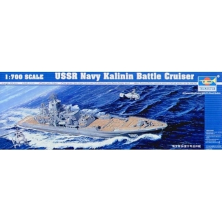 Trumpeter 05709 USSR Navy Kalinin Battle Cruiser (1:700)