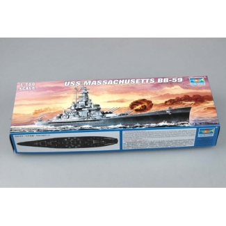 Trumpeter 05761 USS Massachusetts (BB-59) (1:700)