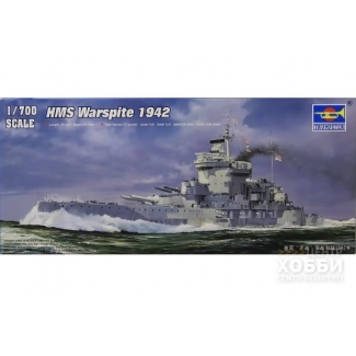 Trumpeter 05795 HMS Warspite 1942 (1:700)