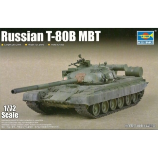 Trumpeter 07144 Russian T-80B MBT (1:72)