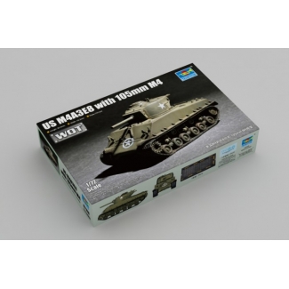 Trumpeter 07168 US M4A3E8 with 105mm M4 (1:72)