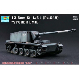 Trumpeter 07210 12.8cm Sf. L/61 (Pz.Sf.V) “Sturer Emil" (1:72)