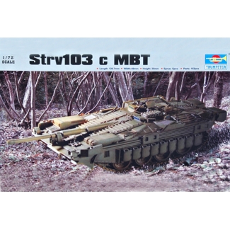 Trumpeter 07220 Strv 103C Swedish Main Battle Tank (1:72)