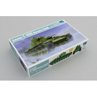 Trumpeter 09590 Soviet T-100 Heavy Tank (1:35)